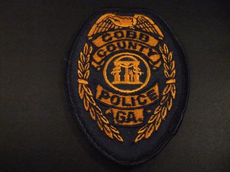 Cobb County Police Department, Marietta, Georgia, badge